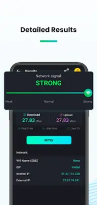 Speed Test & Wifi Analyzer android App screenshot 2